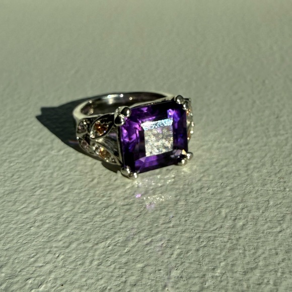 3/$100 Violet Amethyst Size 5.5 Ring - Picture 7 of 10